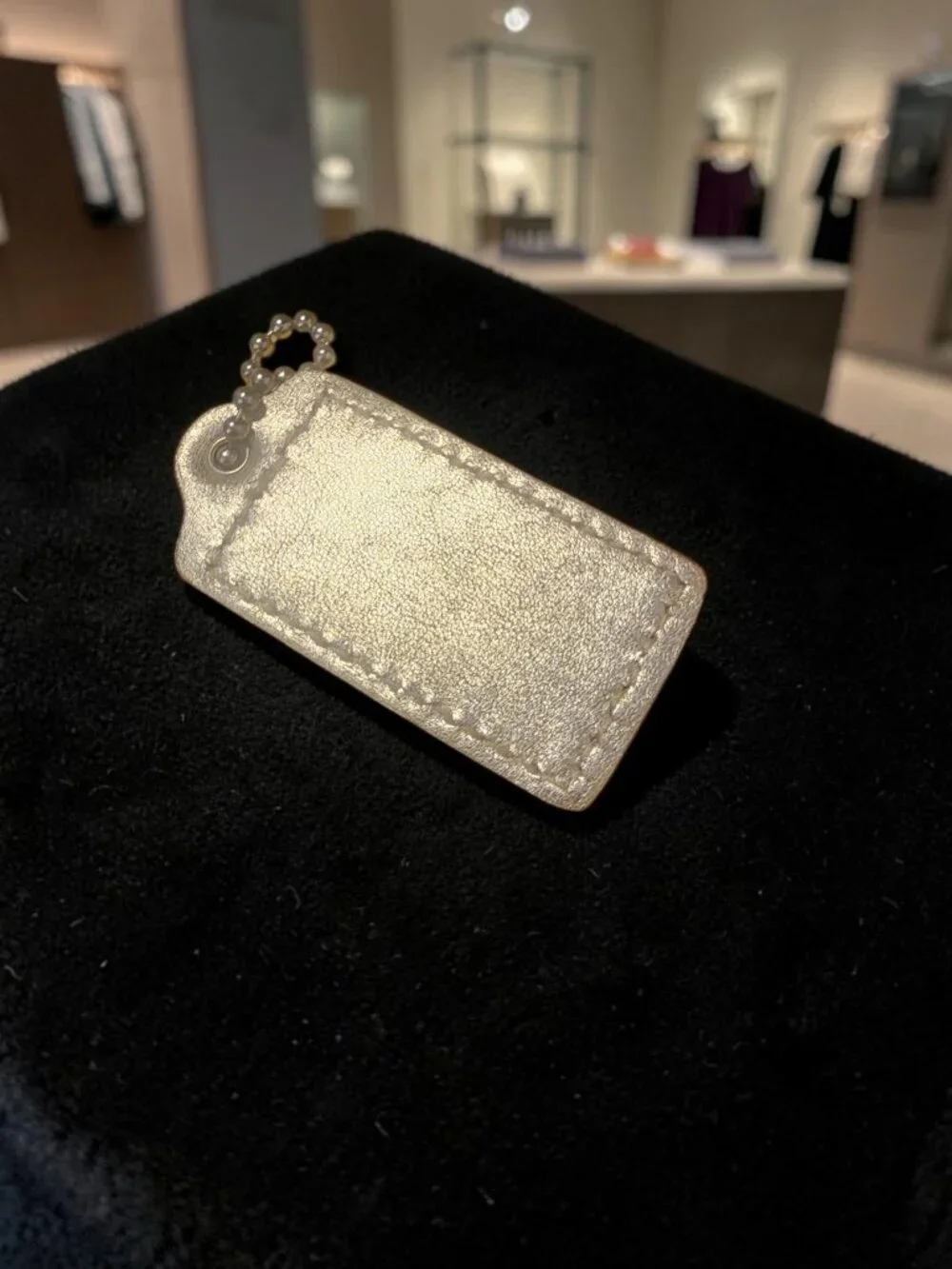 Coach Gold Tag – Excellent Condition